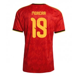 Belgija Diego Moreira #19 Domaci Dres SP 2026 Kratak Rukavima